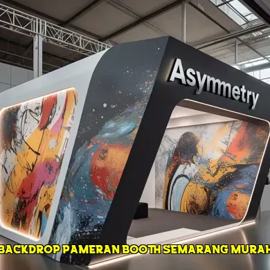 backdrop pameran booth semarang murah